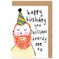 Brilliant Beardy One Ginger Beard Happy Birthday Card