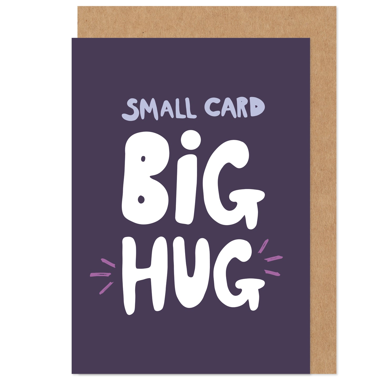 Small Card Big Hug Sympathy Support Card