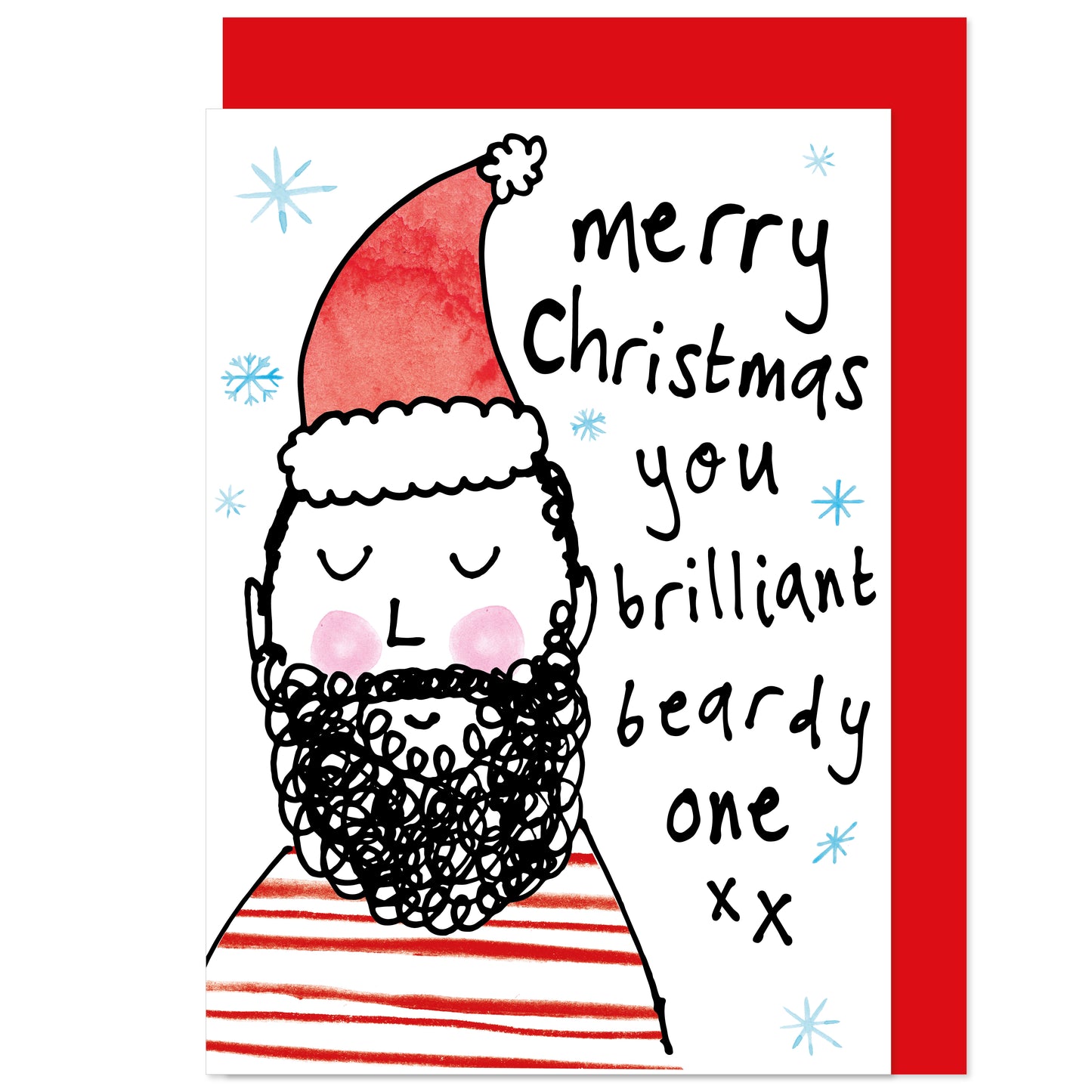 Brilliant Beardy One Christmas Card