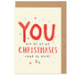 All My Christmases At Once Cute Christmas Card