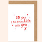 So Glad I'm Doing Life With You Valentine's / Anniversary Card