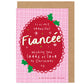 Beautiful Fiancée Christmas Card - Holiday, Festive, Engaged, Love You, Romantic, Engaged 2025