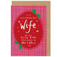 First Christmas As My Wife Card - Married In 2025, Mr & Mrs