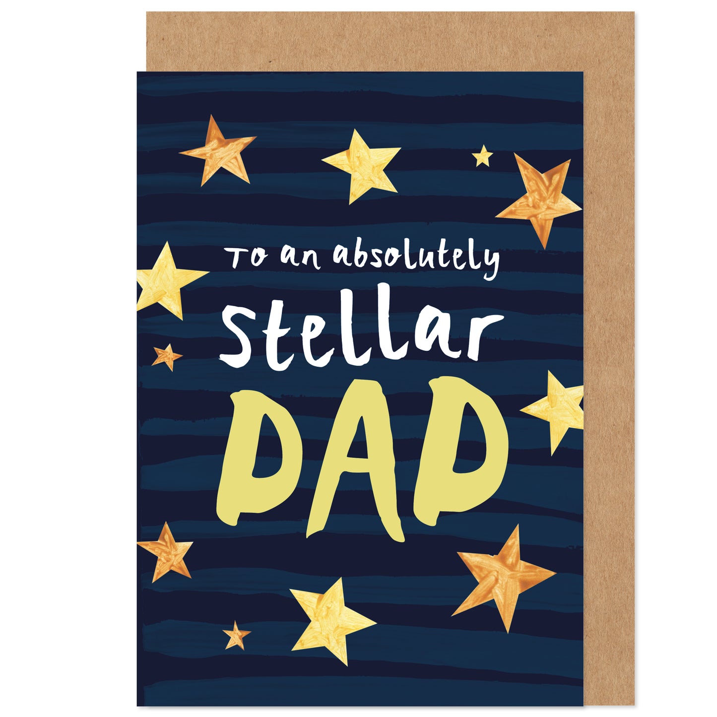 Father's Day Card | Stellar Dad | Cute Space Stars