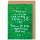 Father's Day Card | Lawn Inspector Obsessed | Humour Funny