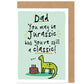 Dad Birthday Card | You May Be Jurassic But Still A Classic