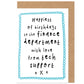 Funny Birthday Card |  To Finance Department From Tech Support