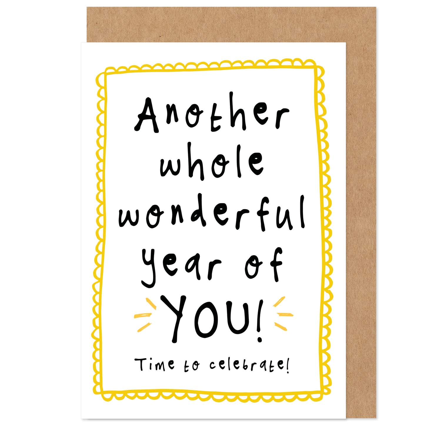 Cute Birthday Card | Another Whole Wonderful Year Of You
