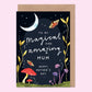 Magical Mum Moth & Mushroom Mother's Day Card