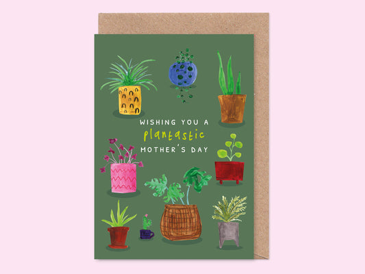 Plantastic Mother's Day Card