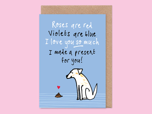 From The Dog Valentine's Card Valentine's Card
