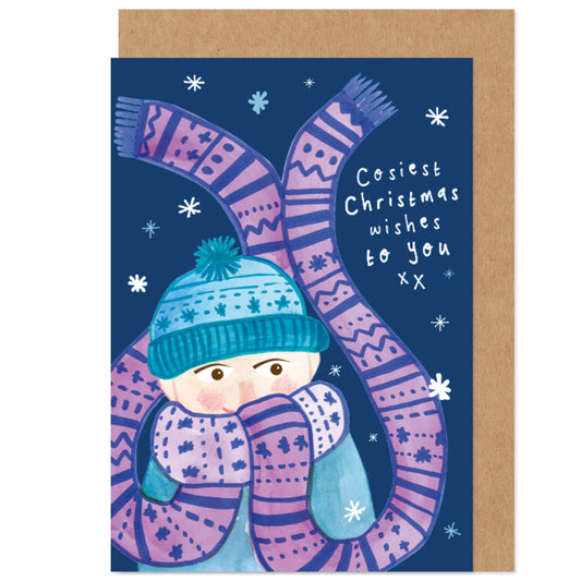 Cosy Christmas Wishes Card