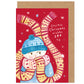 Son Christmas Card - Cosy Christmas Wishes