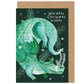 Warmest Christmas Wishes - Dragon Fairytale Card