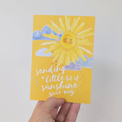 Sending Sunshine Card - SUPER SECONDS