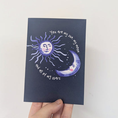 Sun, Moon, Stars Card - SUPER SECONDS