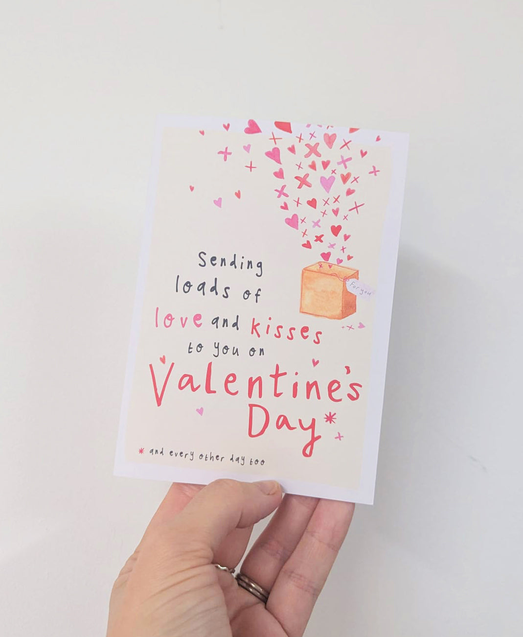 Love & Kisses Valentine's Day Card - SUPER SECONDS