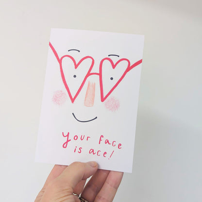 Your Face Is Ace Card - SUPER SECONDS