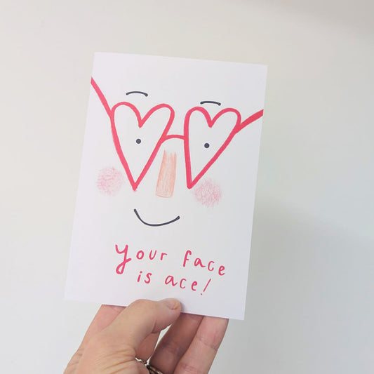 Your Face Is Ace Card - SUPER SECONDS
