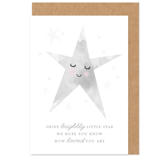 Twinkle Little Star Remembrance Card