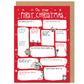 Baby's First Christmas Fill In The Blanks Card