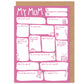 My Mum Fill In The Blanks Mother's Day / Birthday Card